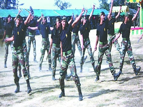 Army ex-servicemen rally finale